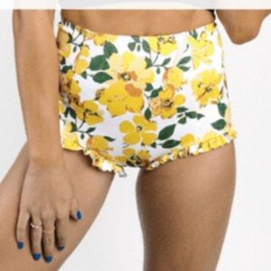 floral swim bottoms